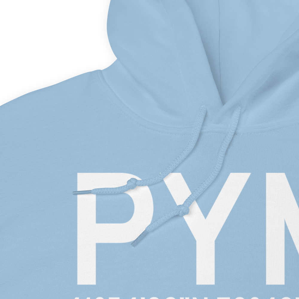 Plymouth (KPYM) Airport Hoodie Sweatshirt 