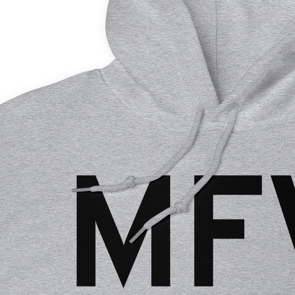 Melfa (KMFV) Airport Hoodie Sweatshirt 