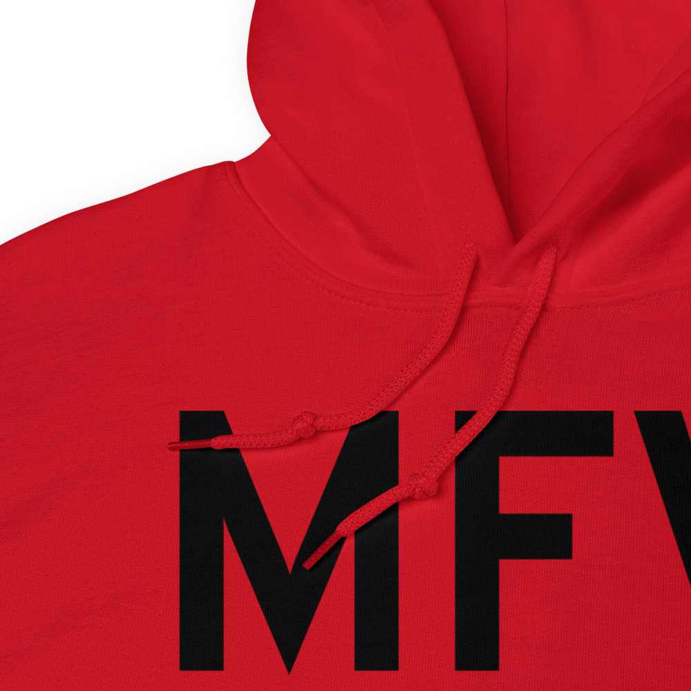 Melfa (KMFV) Airport Hoodie Sweatshirt 