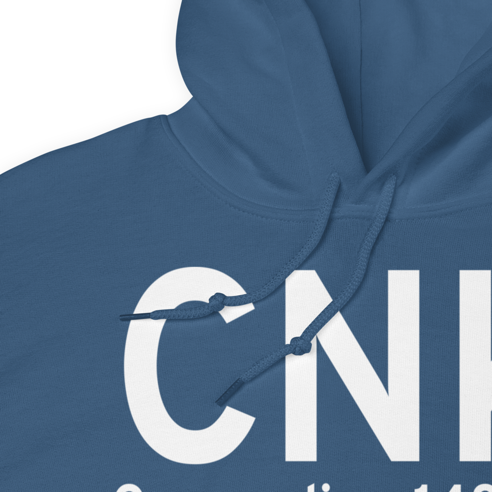 Concordia (KCNK) Airport Hoodie Sweatshirt 