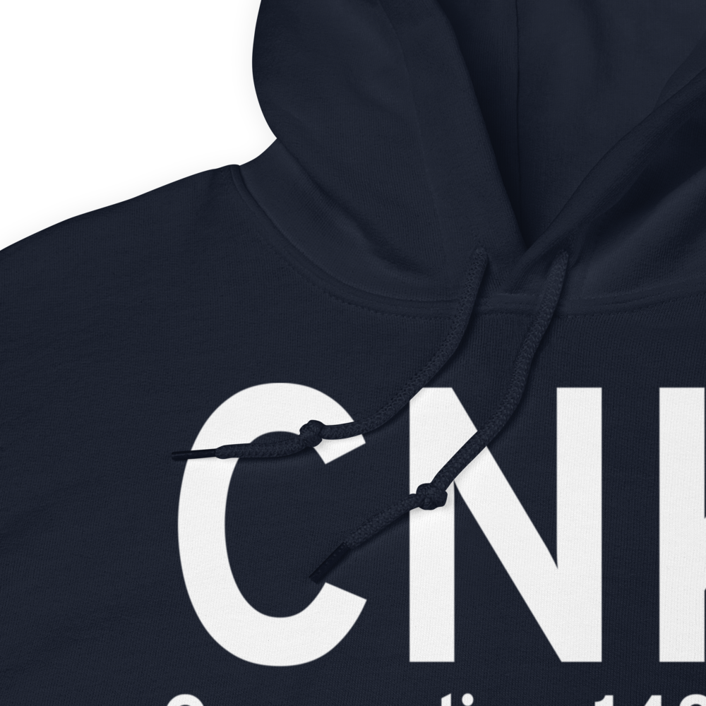 Concordia (KCNK) Airport Hoodie Sweatshirt 