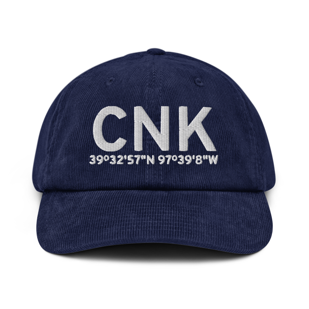 Concordia (KCNK) Airport Hat 