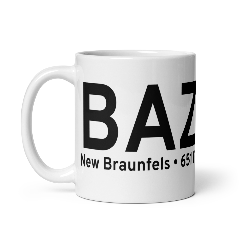 New Braunfels (KBAZ) Airport Mug 