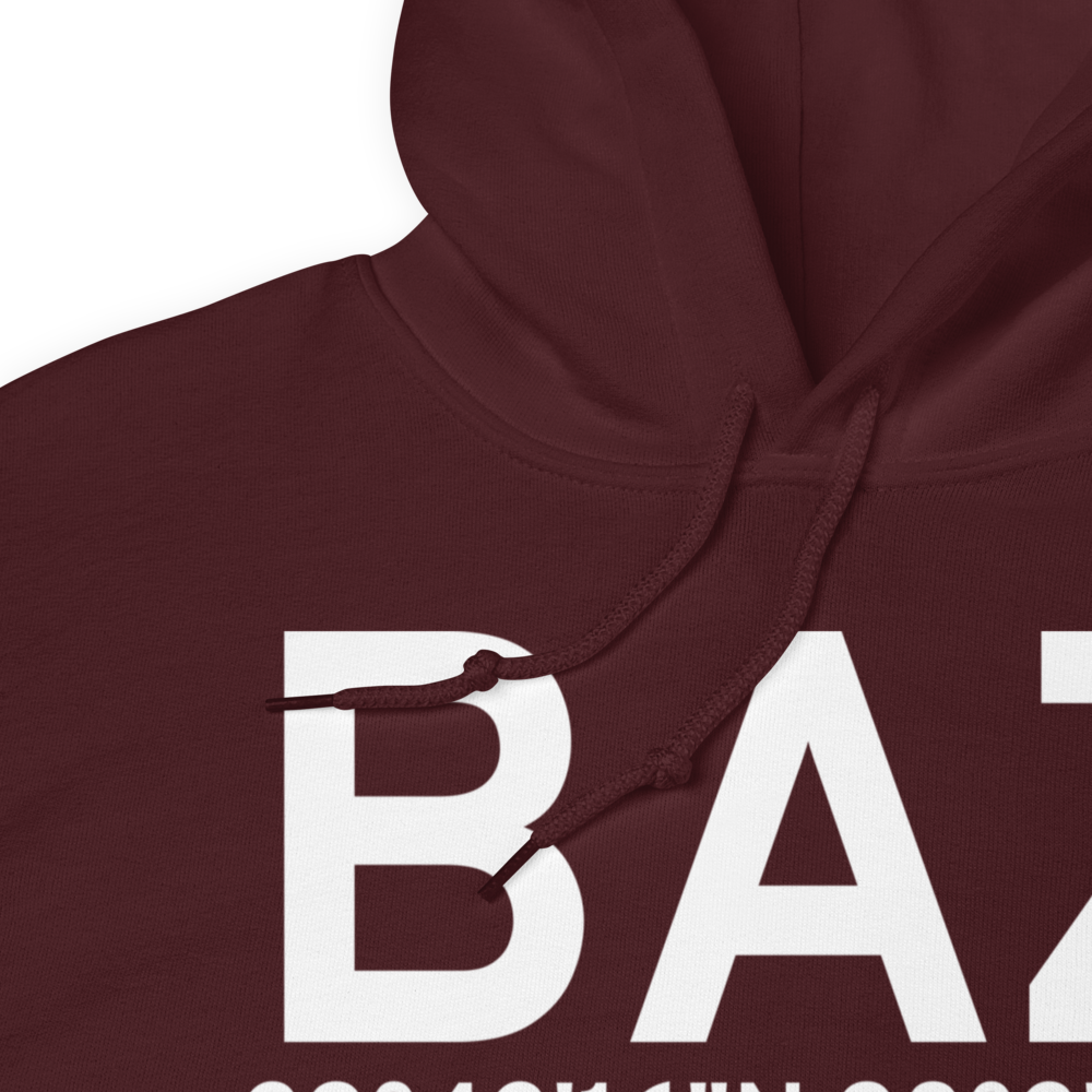 New Braunfels (KBAZ) Airport Hoodie Sweatshirt 