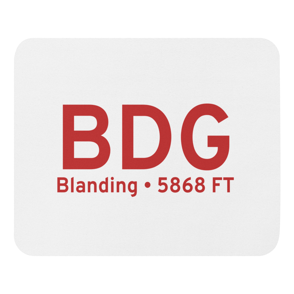 Blanding (KBDG) Airport  Mouse Pad 