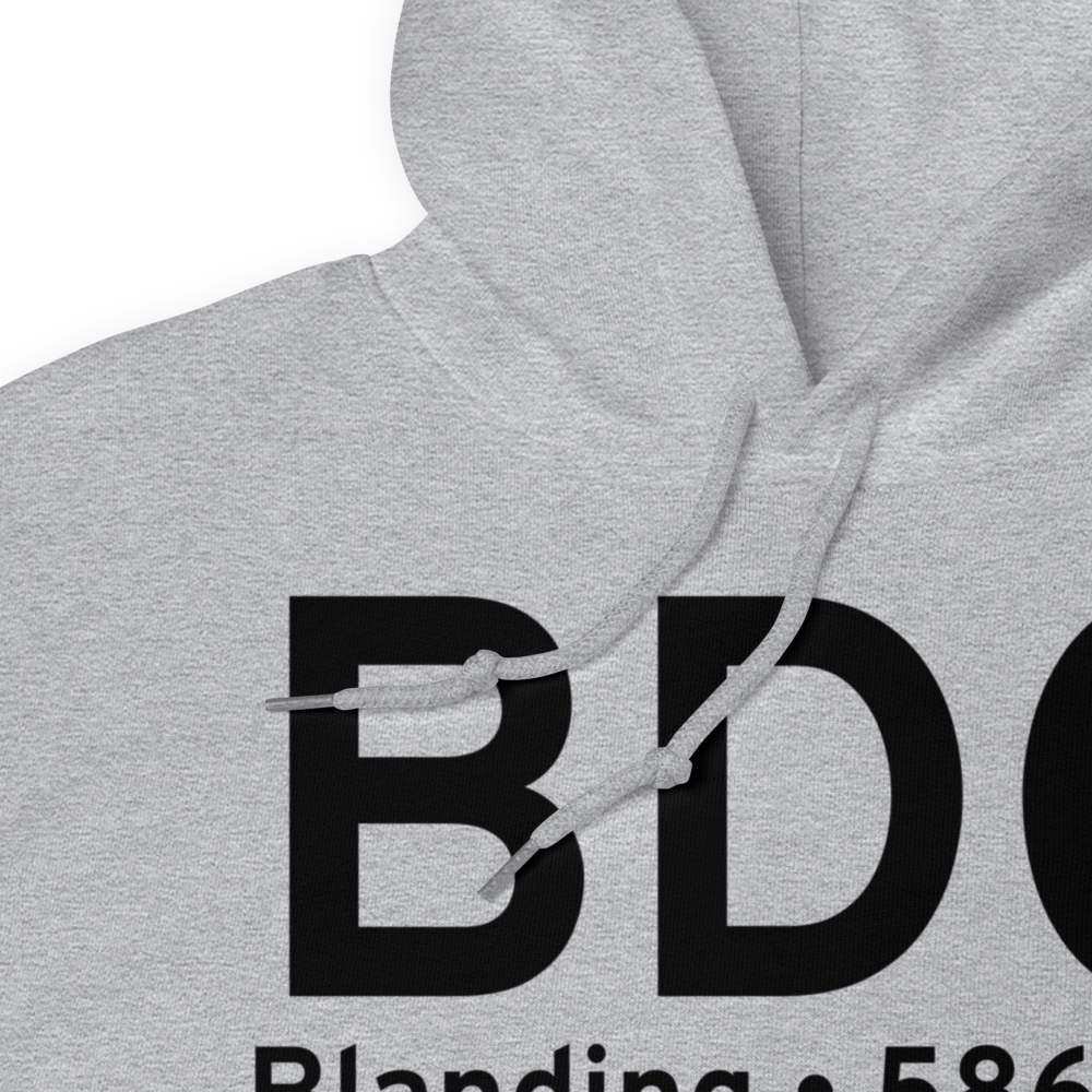 Blanding (KBDG) Airport Hoodie Sweatshirt 