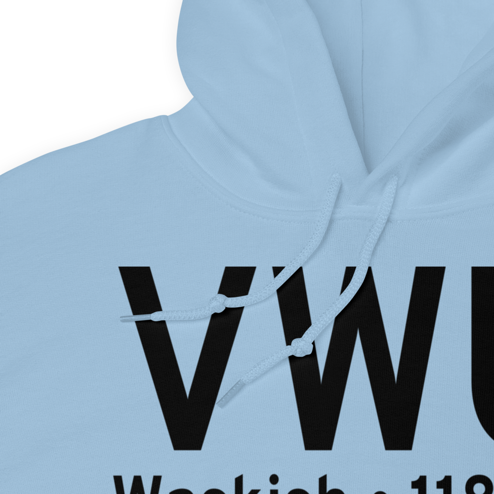 Waskish (KVWU) Airport Hoodie Sweatshirt 
