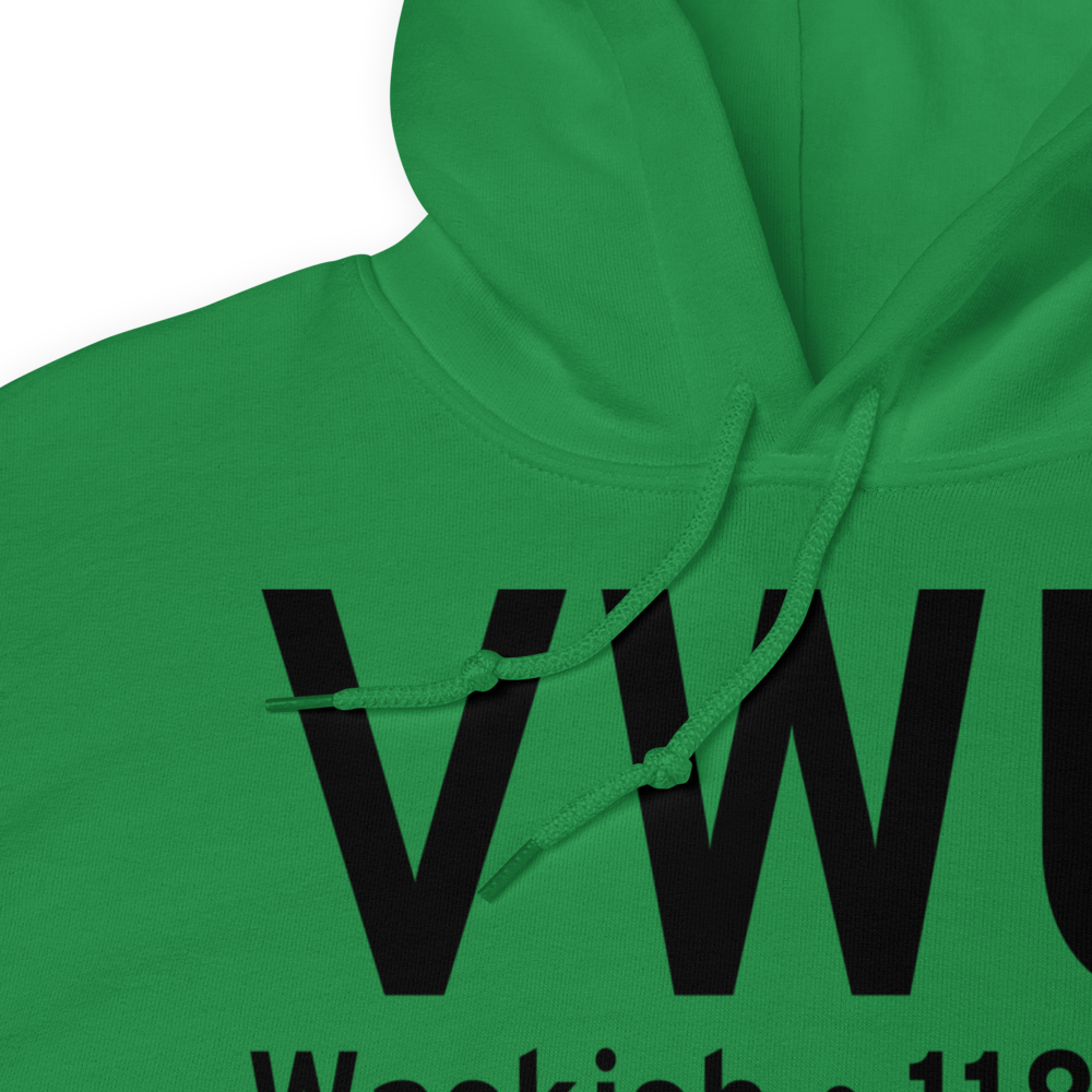 Waskish (KVWU) Airport Hoodie Sweatshirt 