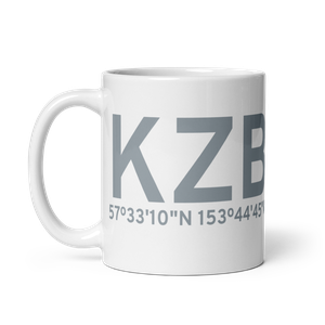 Zachar Bay (KZB) Airport Mug