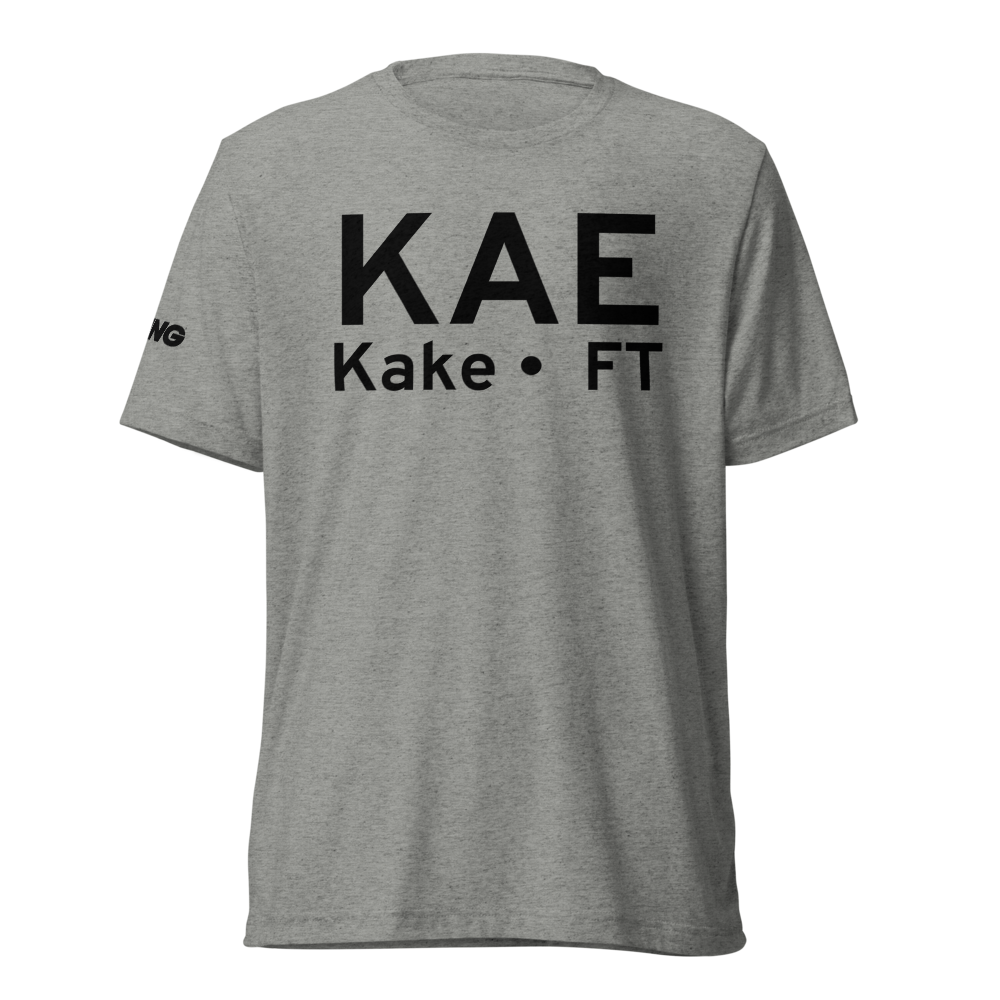 Kake (KAE) Airport Tri-blend T-Shirt 