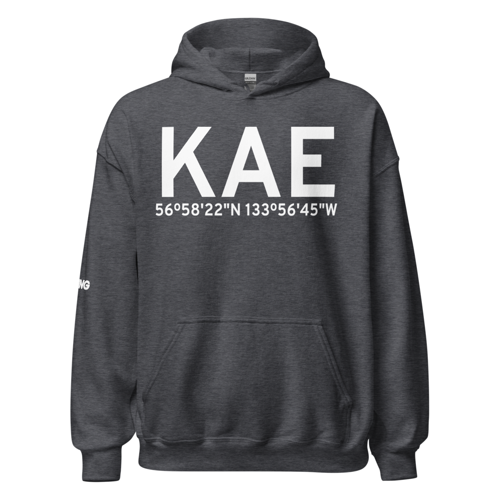 Kake (KAE) Airport Hoodie Sweatshirt 
