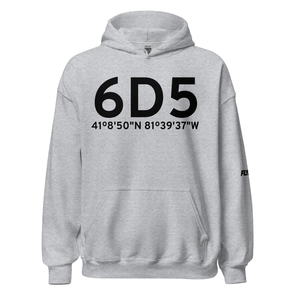 Akron (6D5) Airport Hoodie Sweatshirt 