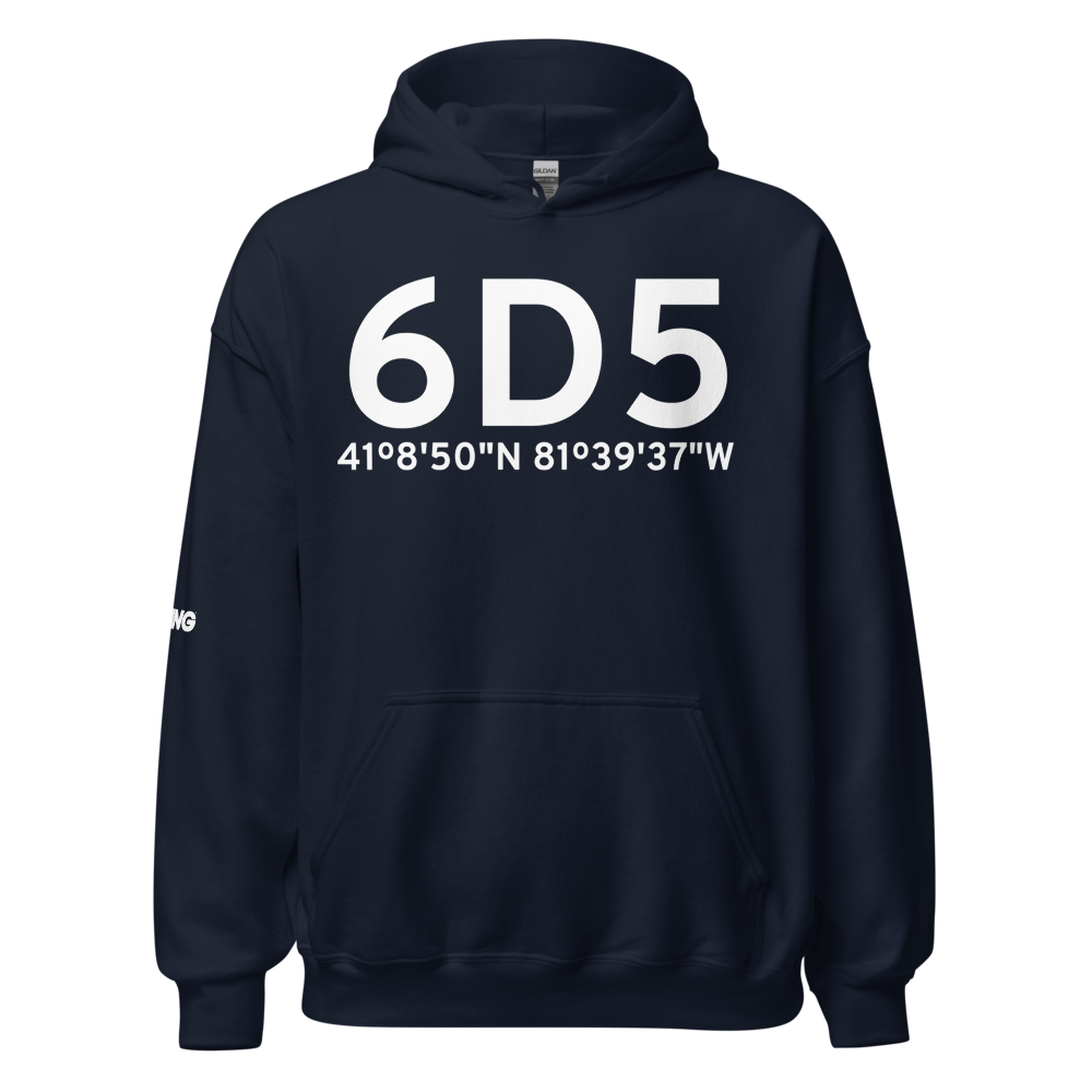 Akron (6D5) Airport Hoodie Sweatshirt 