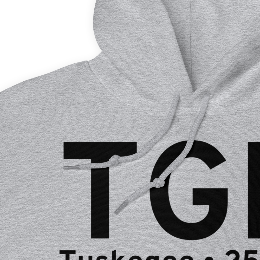Tuskegee (AL73) Airport Hoodie Sweatshirt 