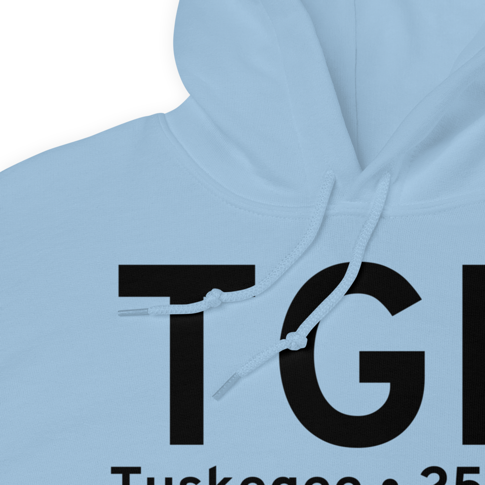 Tuskegee (AL73) Airport Hoodie Sweatshirt 