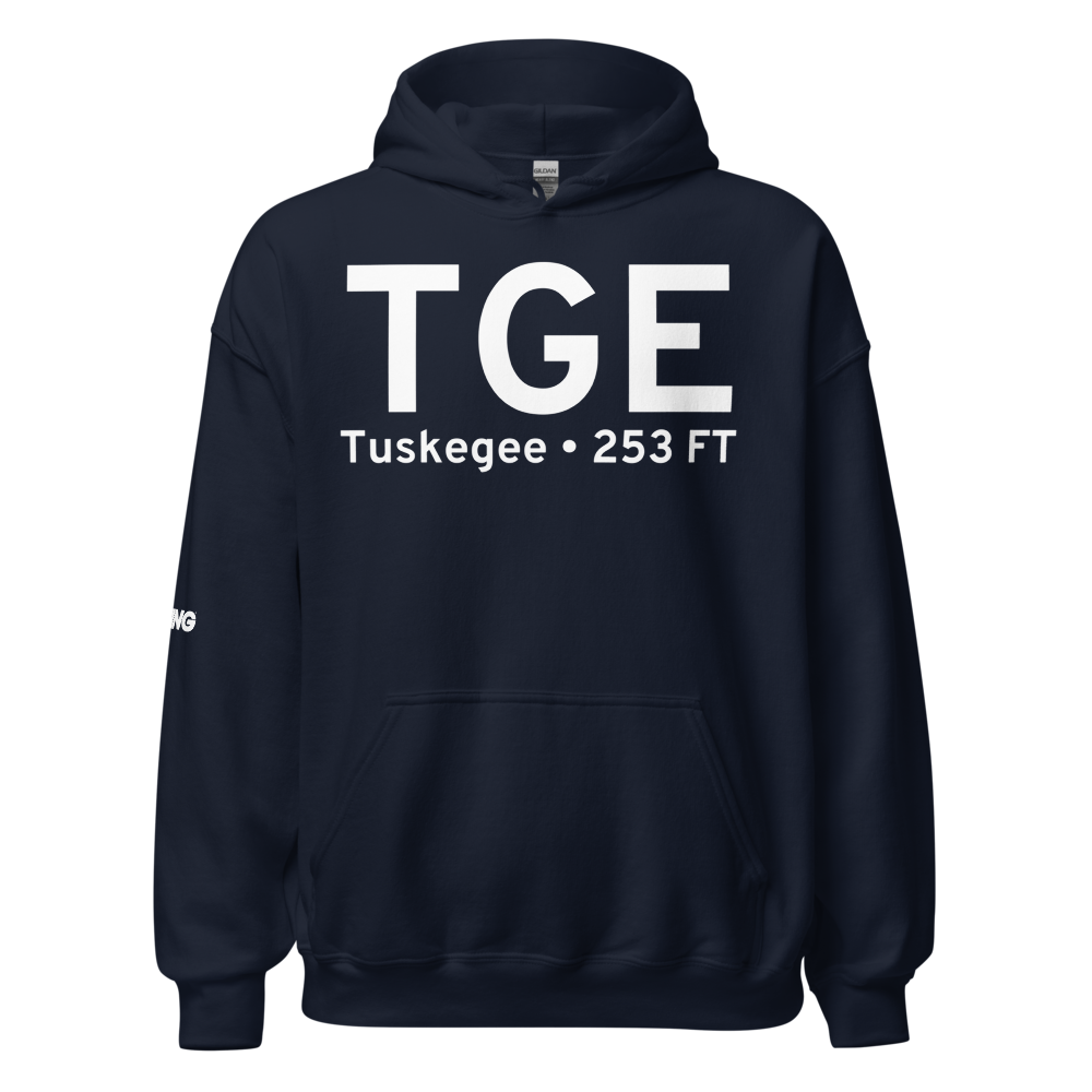 Tuskegee (AL73) Airport Hoodie Sweatshirt 