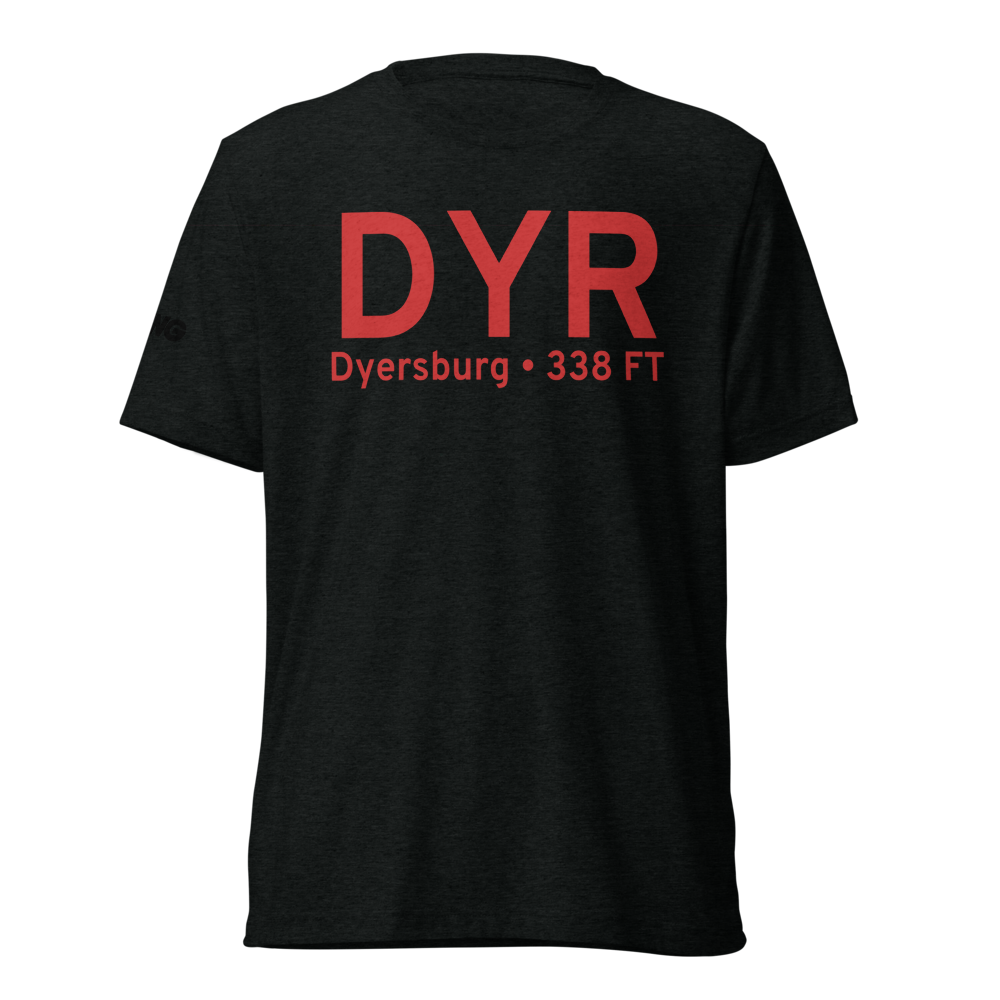Dyersburg (KDYR) Airport Tri-blend T-Shirt 