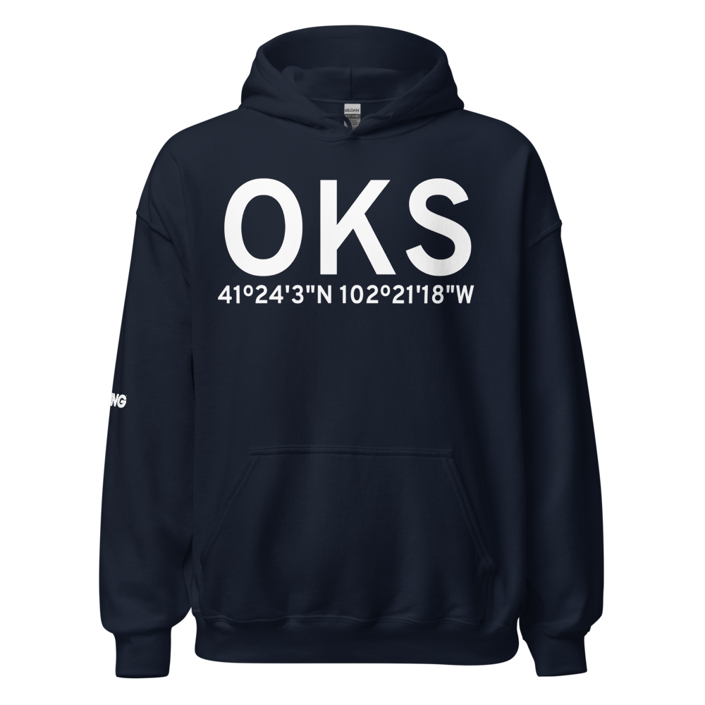 Oshkosh (KOKS) Airport Hoodie Sweatshirt 