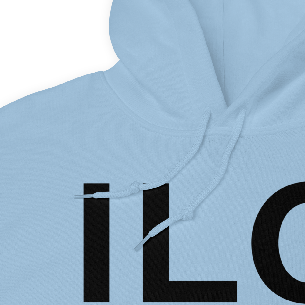 Wilmington (KILG) Airport Hoodie Sweatshirt 