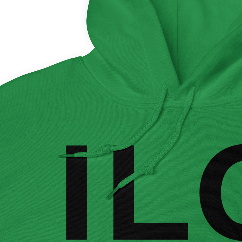 Wilmington (KILG) Airport Hoodie Sweatshirt 