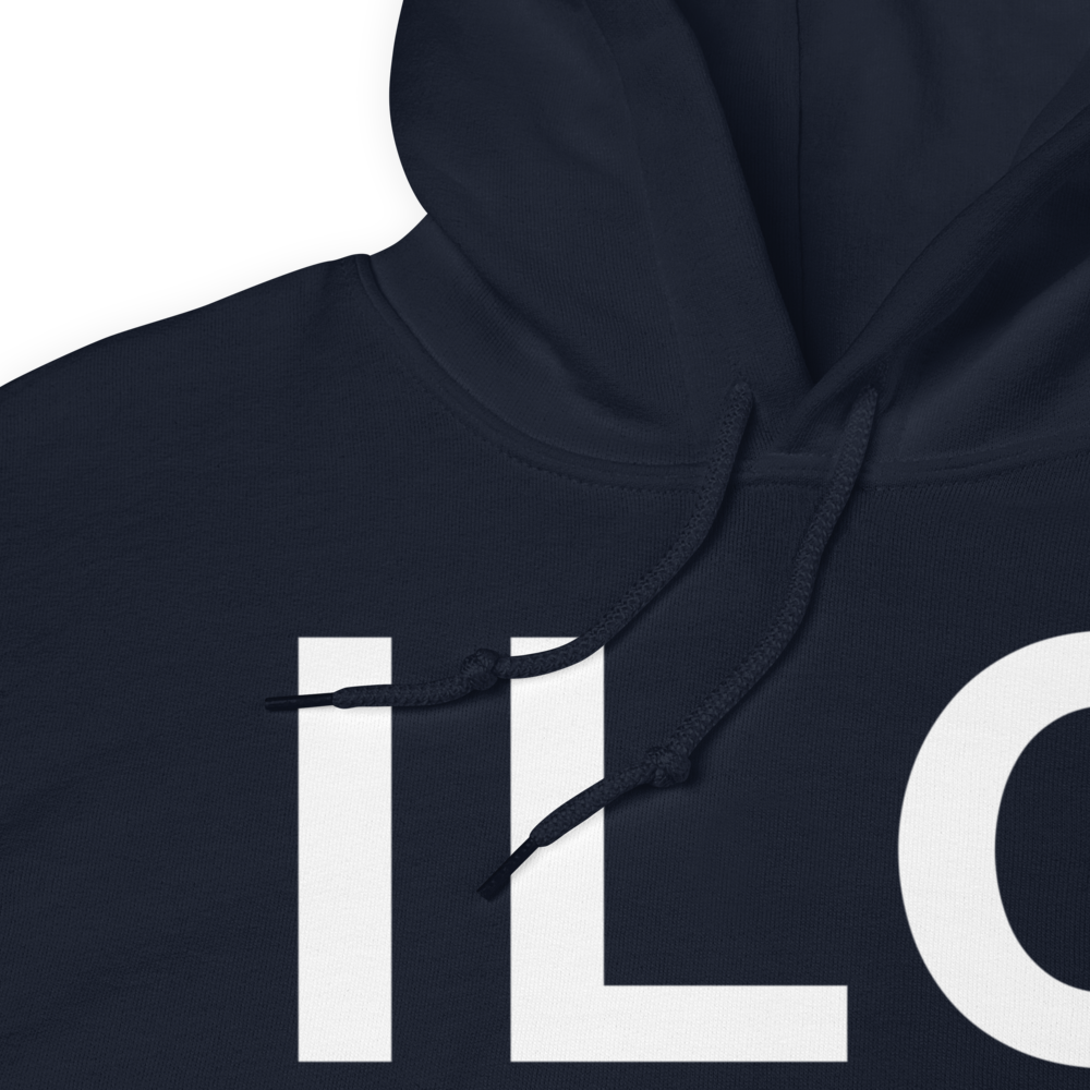 Wilmington (KILG) Airport Hoodie Sweatshirt 