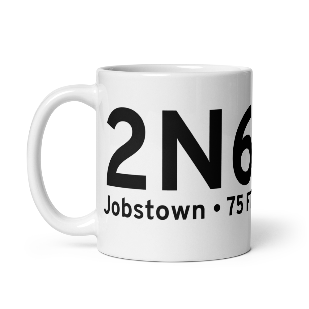 Jobstown (2N6) Airport Mug 