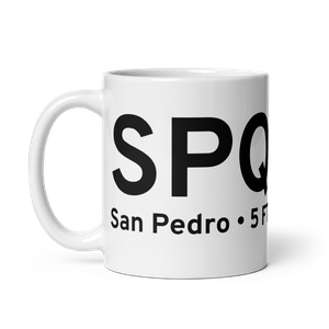 San Pedro (6CA3) Airport Mug