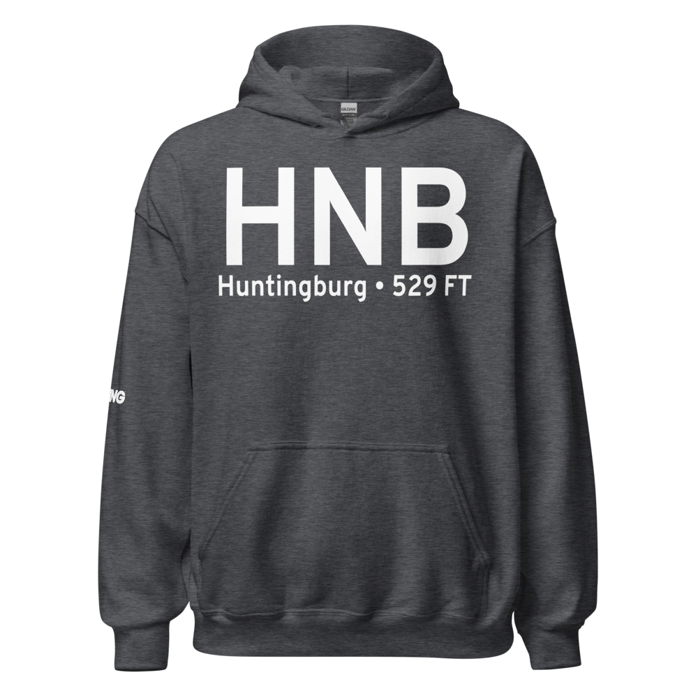 Huntingburg (KHNB) Airport Hoodie Sweatshirt 