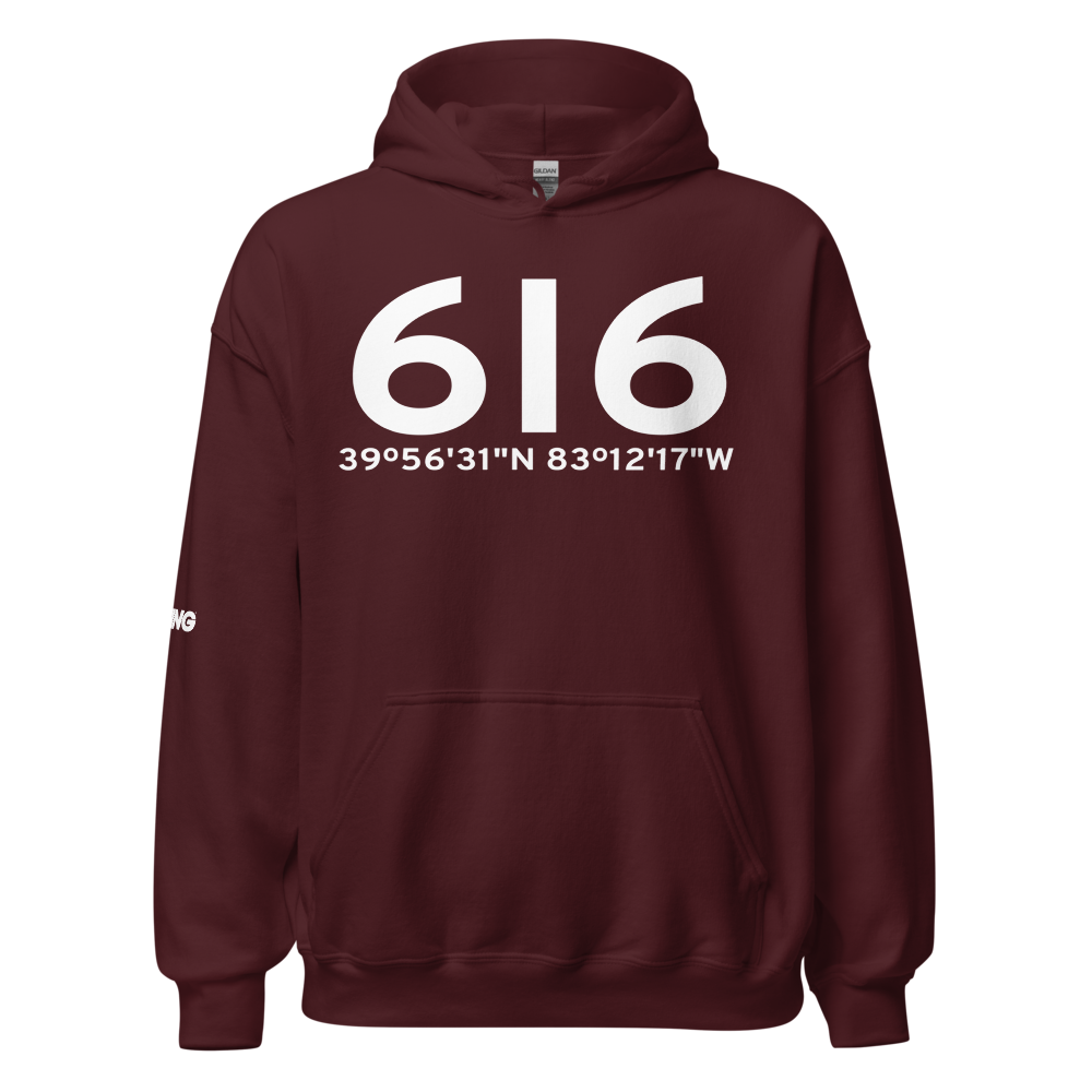 Columbus (K6I6) Airport Hoodie Sweatshirt 