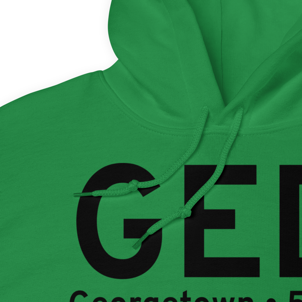 Georgetown (KGED) Airport Hoodie Sweatshirt 