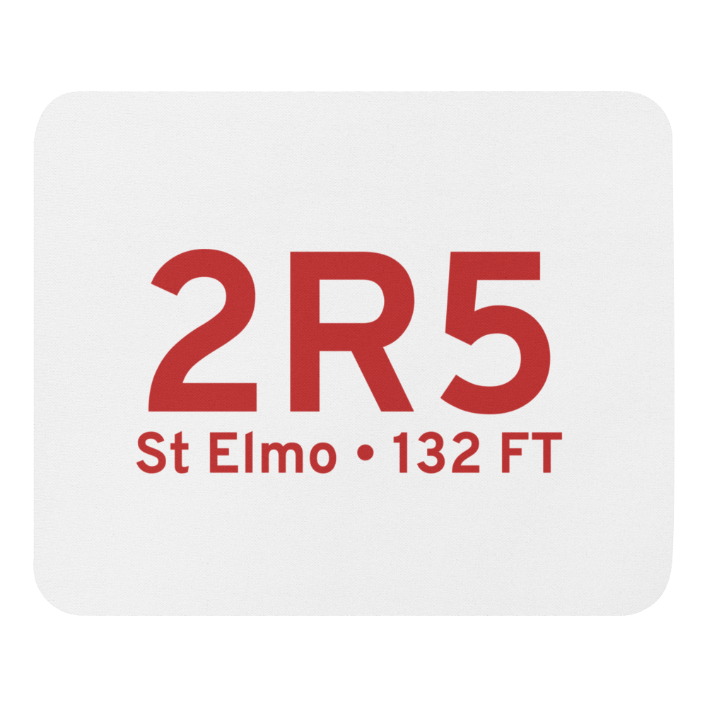 St Elmo (K2R5) Airport  Mouse Pad 