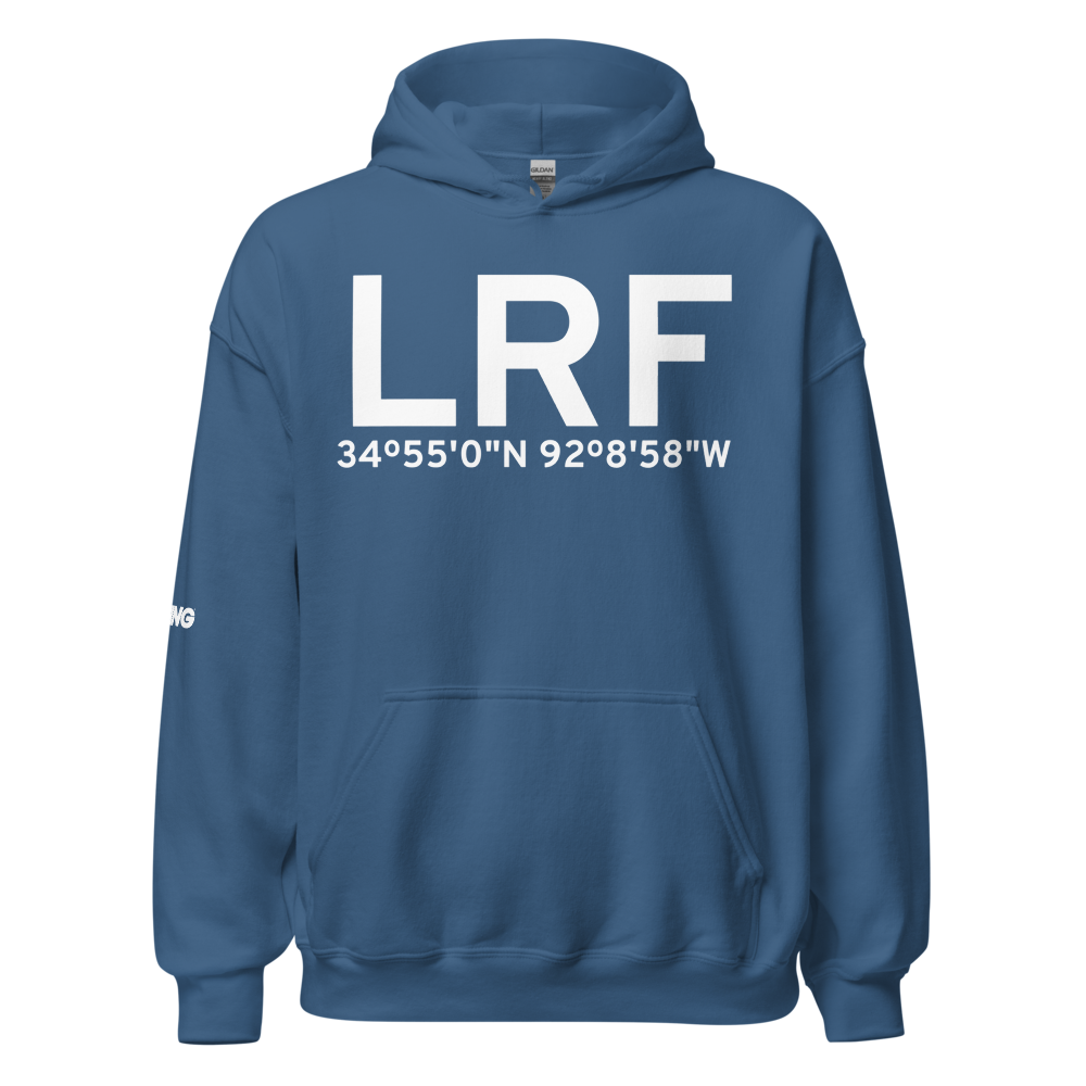 Jacksonville (KLRF) Airport Hoodie Sweatshirt 