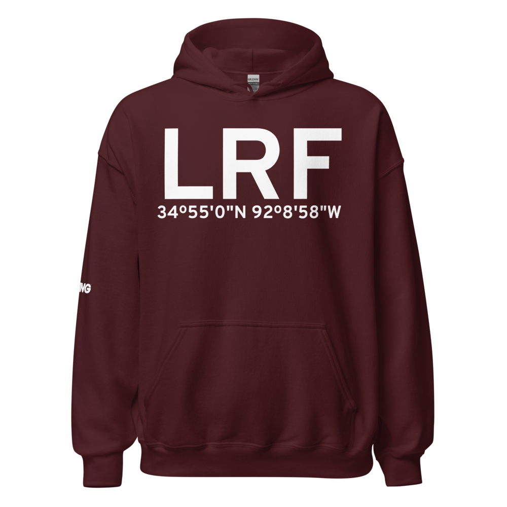 Jacksonville (KLRF) Airport Hoodie Sweatshirt 