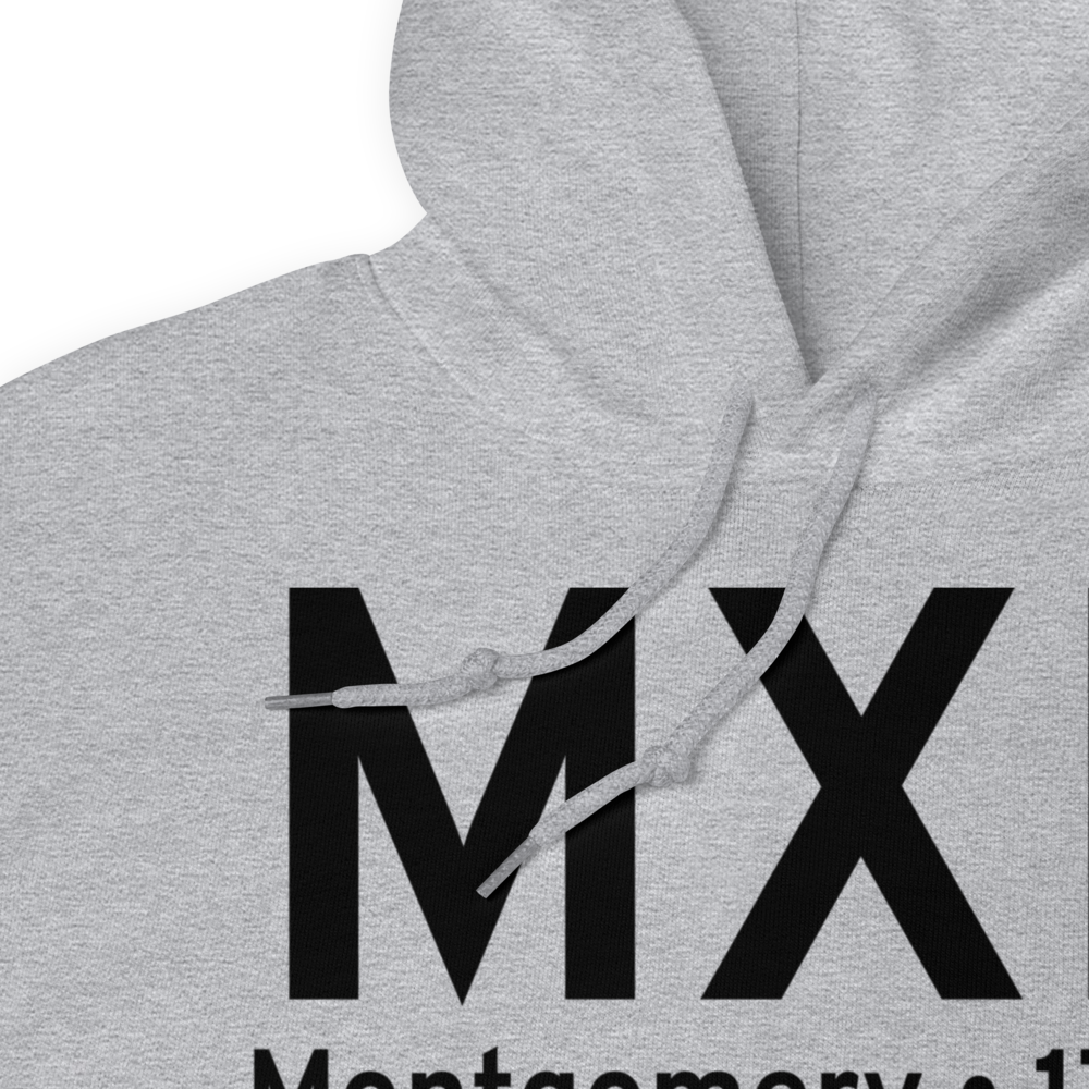 Montgomery (KMXF) Airport Hoodie Sweatshirt 