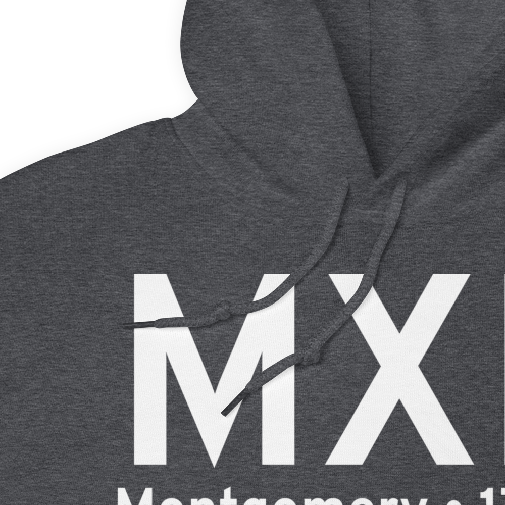 Montgomery (KMXF) Airport Hoodie Sweatshirt 