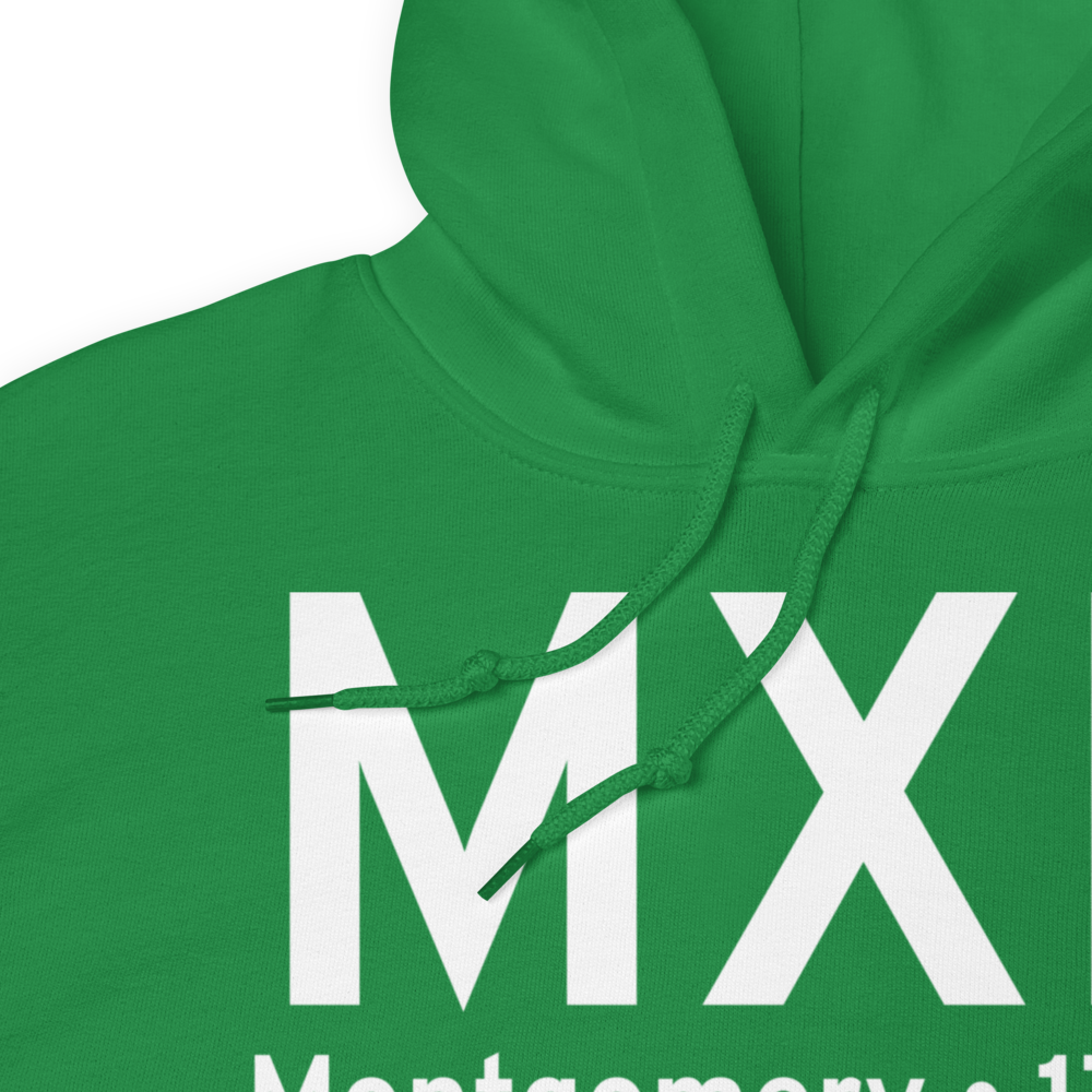 Montgomery (KMXF) Airport Hoodie Sweatshirt 