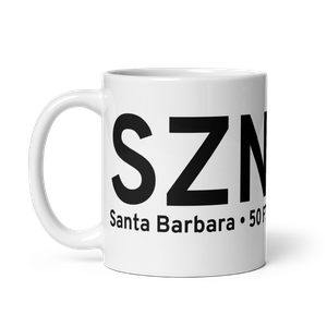 Santa Barbara (SZN) Airport Mug