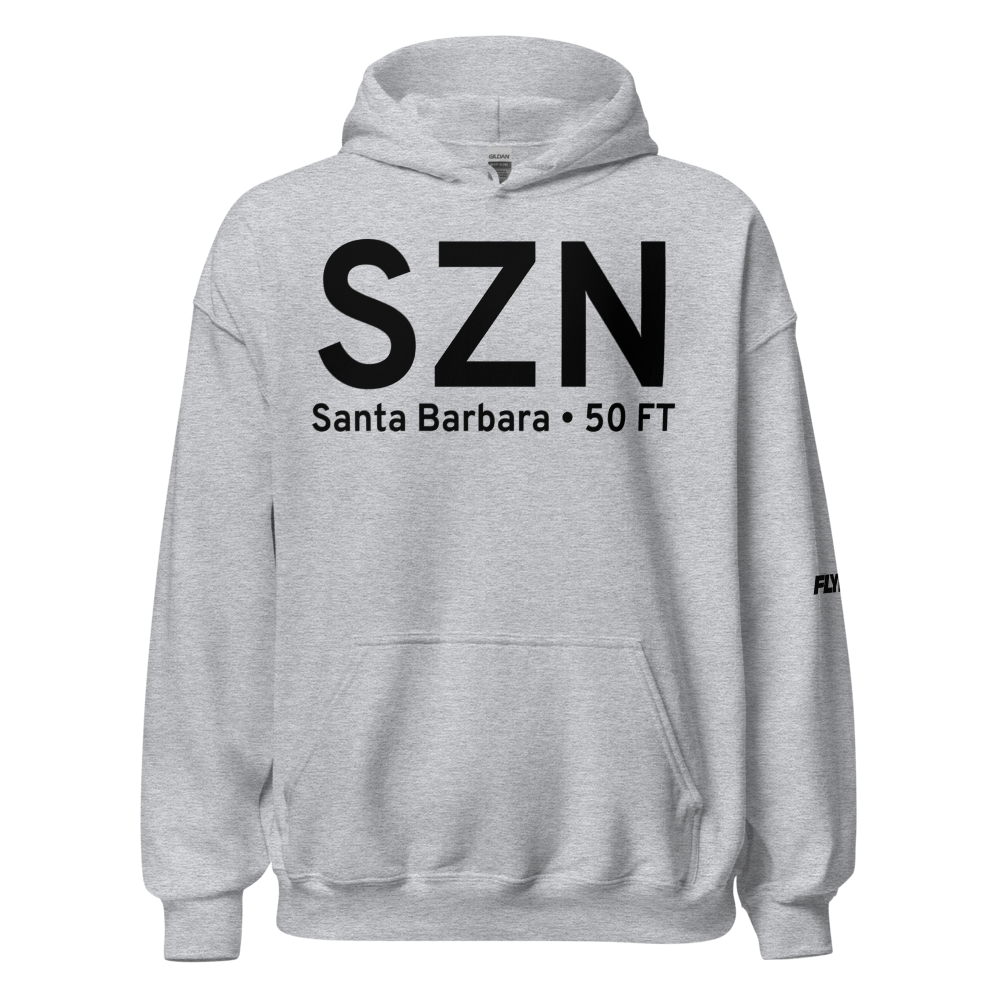 Santa Barbara (SZN) Airport Hoodie Sweatshirt 