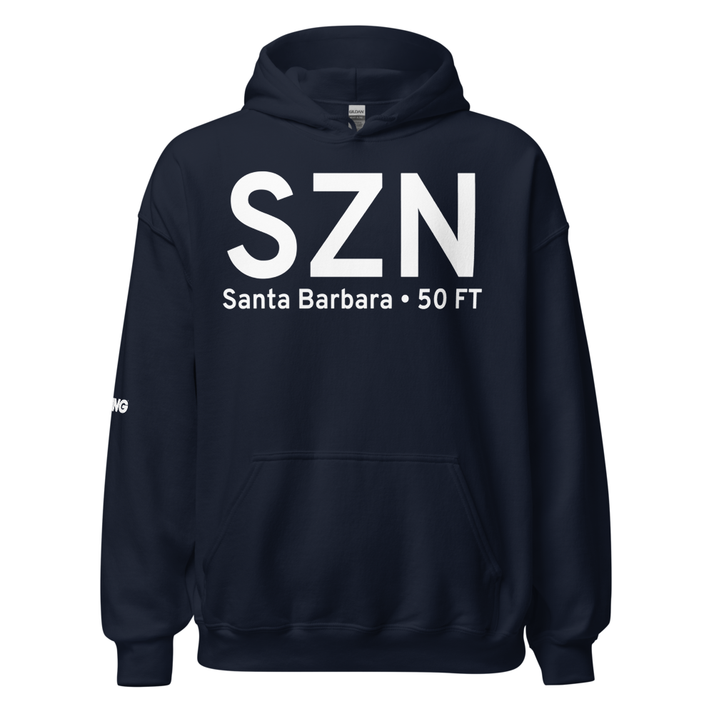 Santa Barbara (SZN) Airport Hoodie Sweatshirt 