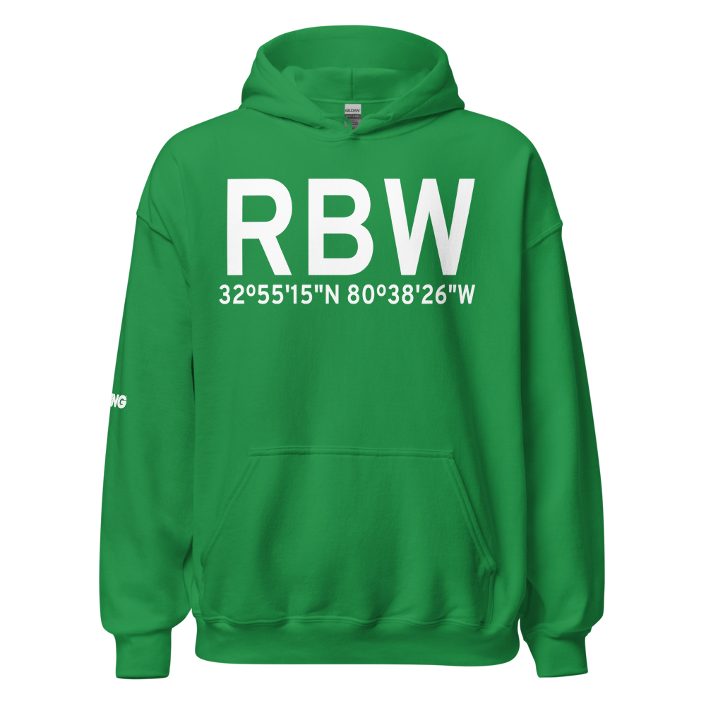 Walterboro (KRBW) Airport Hoodie Sweatshirt 