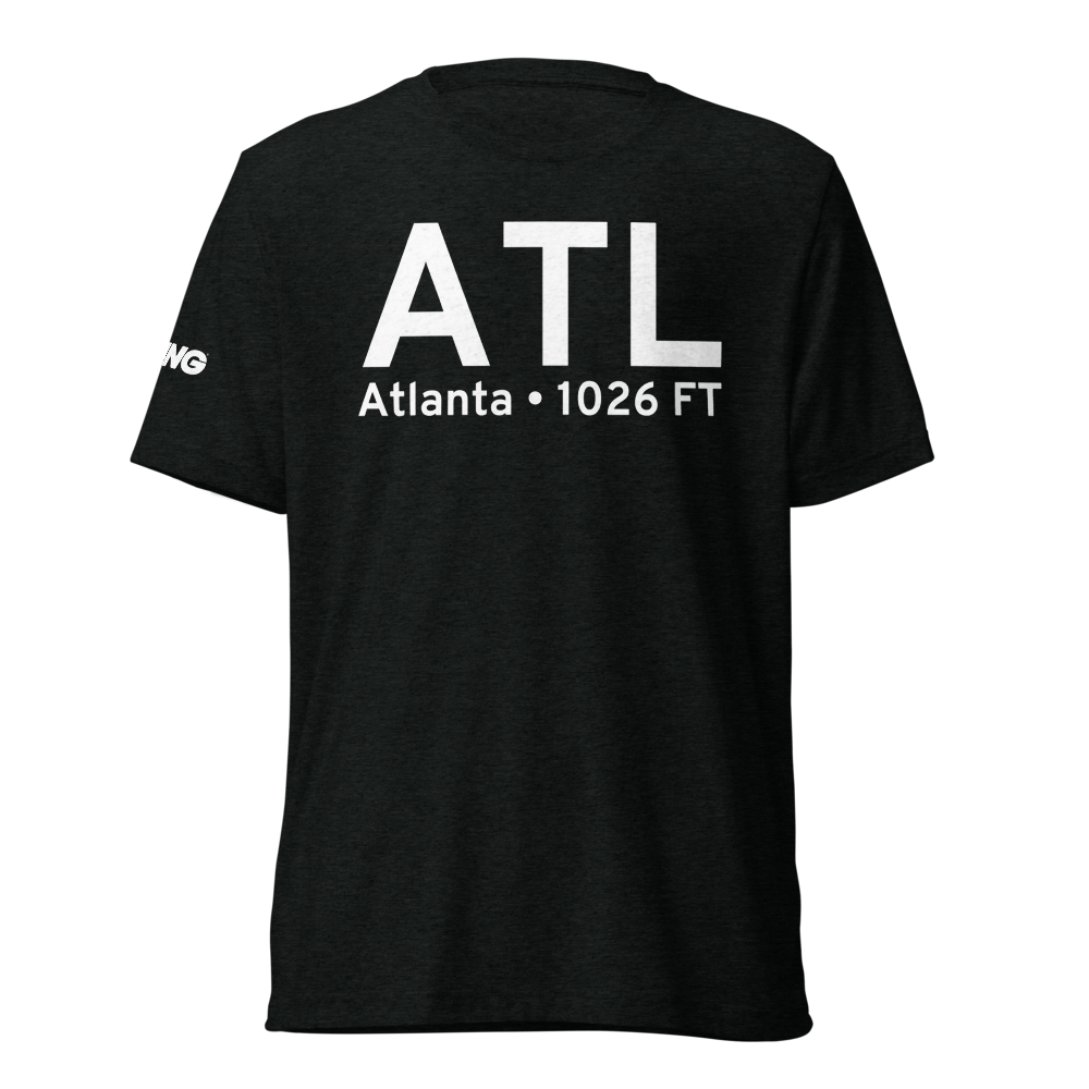 Atlanta (KATL) Airport Tri-blend T-Shirt 