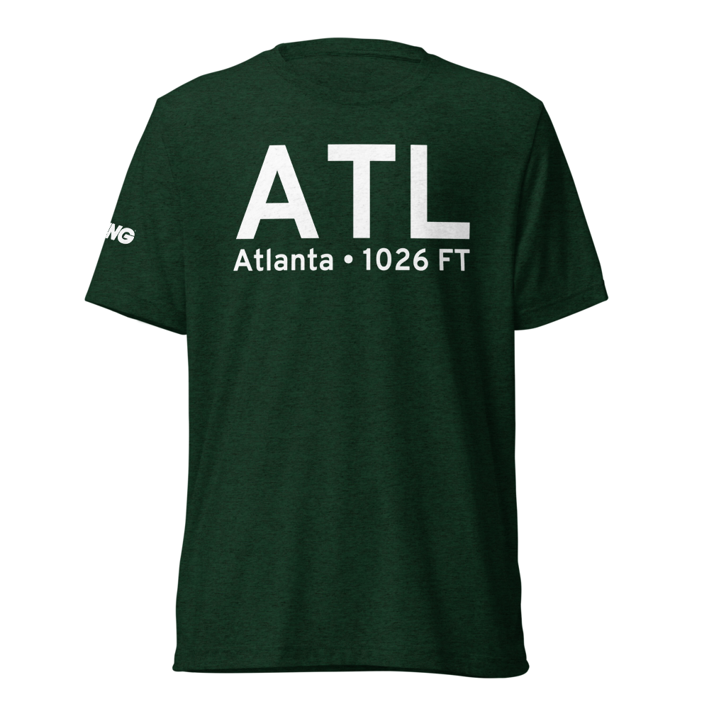 Atlanta (KATL) Airport Tri-blend T-Shirt 