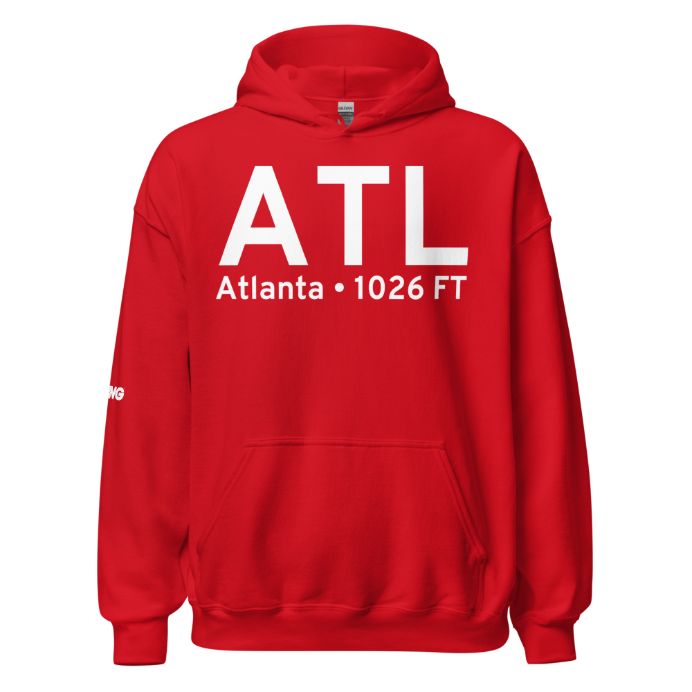 Atlanta (KATL) Airport Hoodie Sweatshirt 