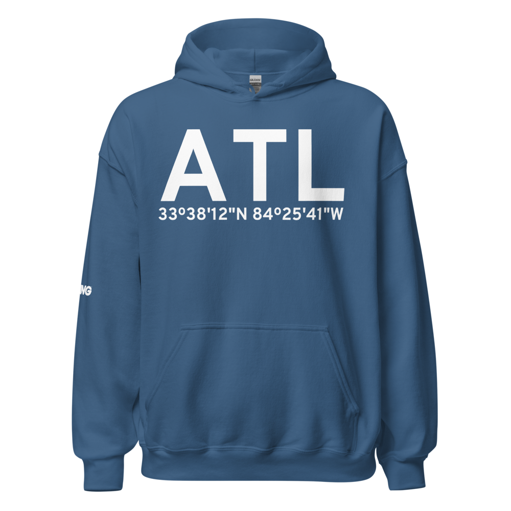 Atlanta (KATL) Airport Hoodie Sweatshirt 