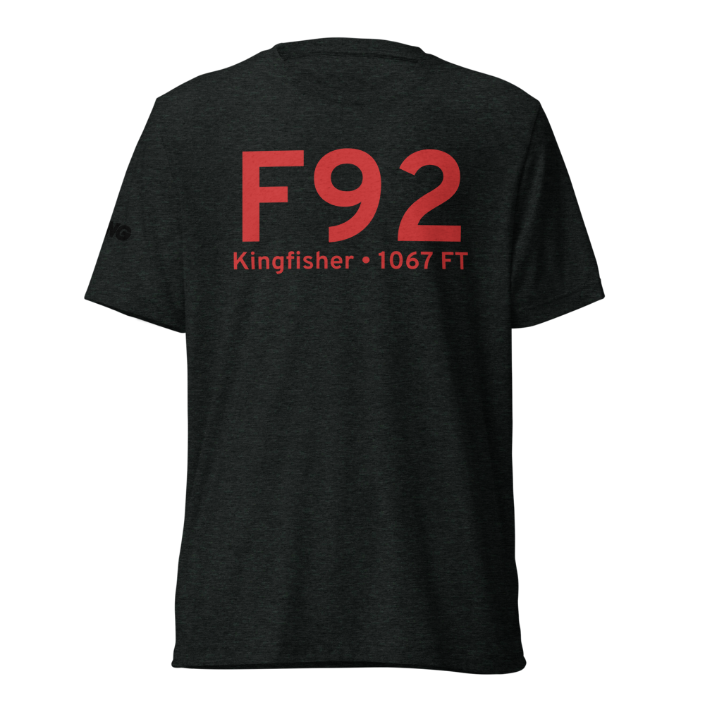 Kingfisher (F92) Airport Tri-blend T-Shirt 
