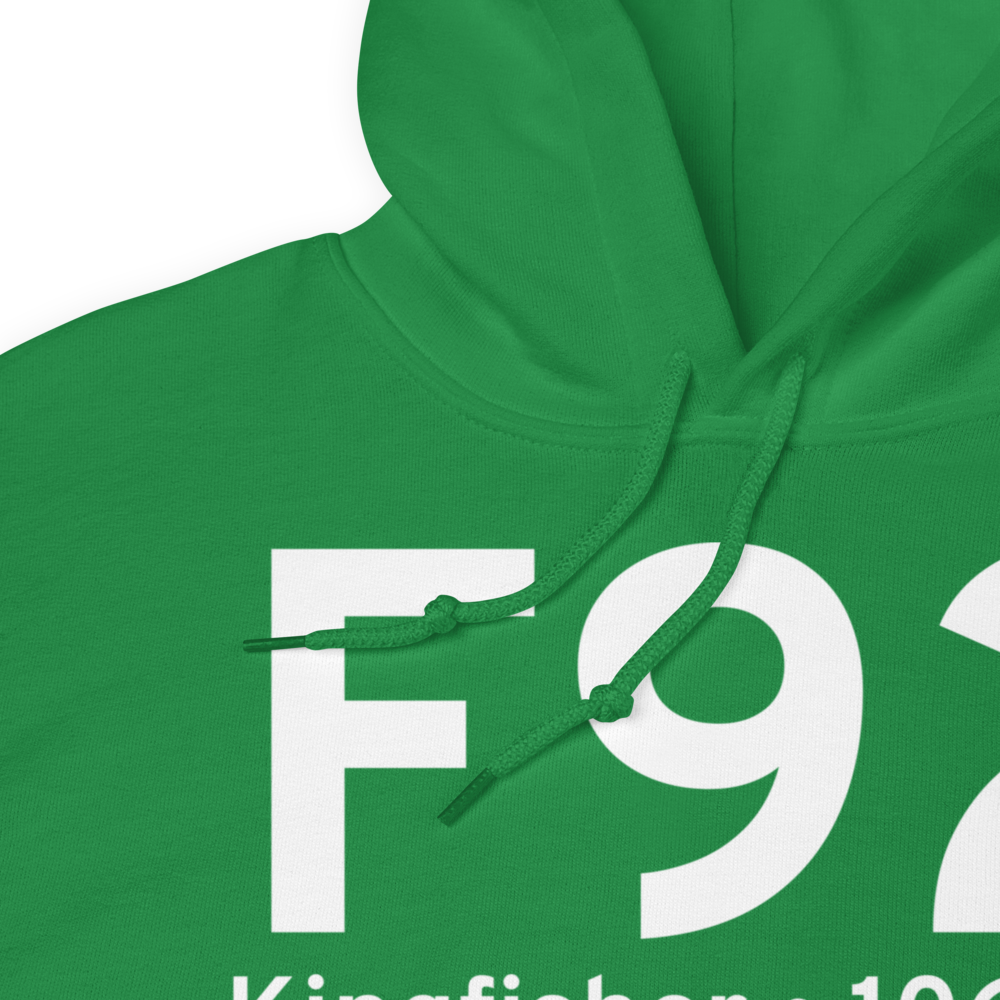 Kingfisher (F92) Airport Hoodie Sweatshirt 
