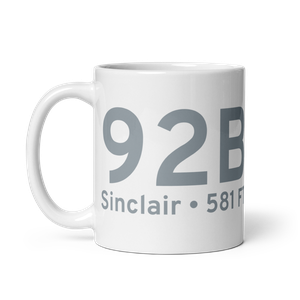 Sinclair (92B) Airport Mug