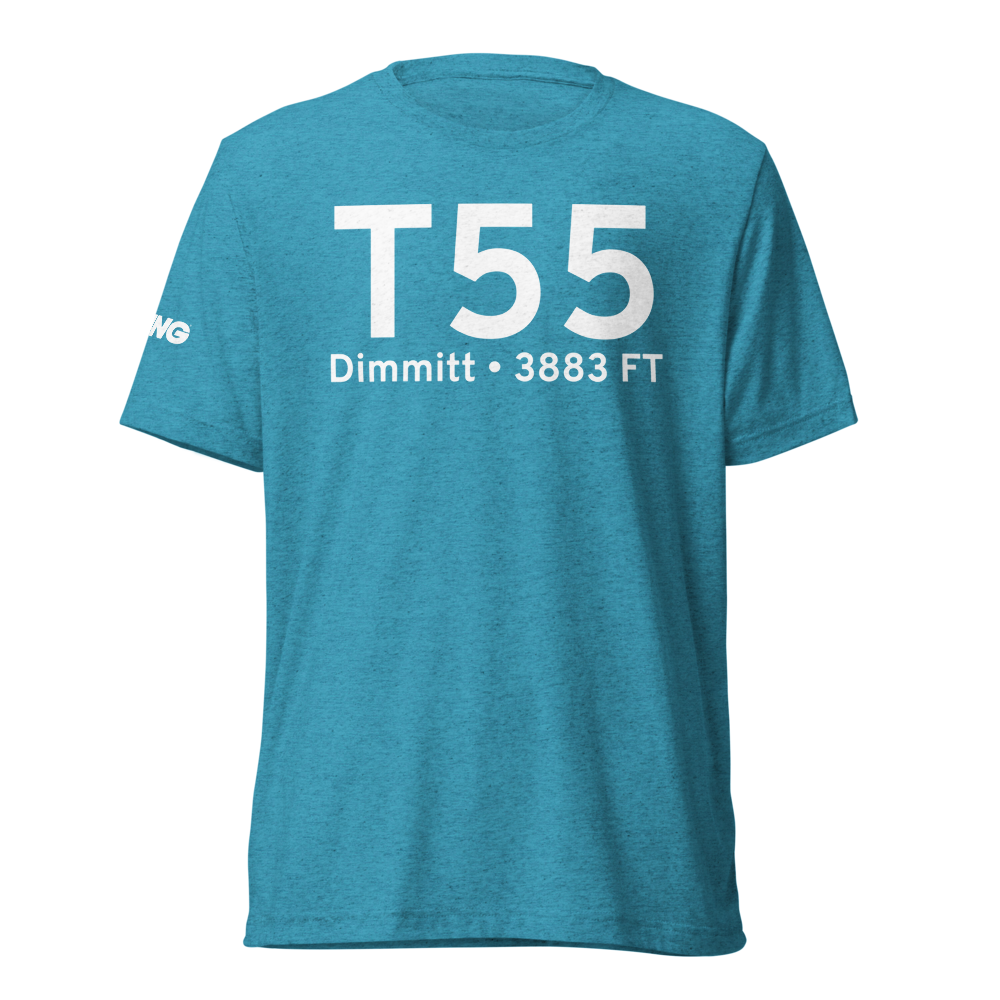 Dimmitt (KT55) Airport Tri-blend T-Shirt 