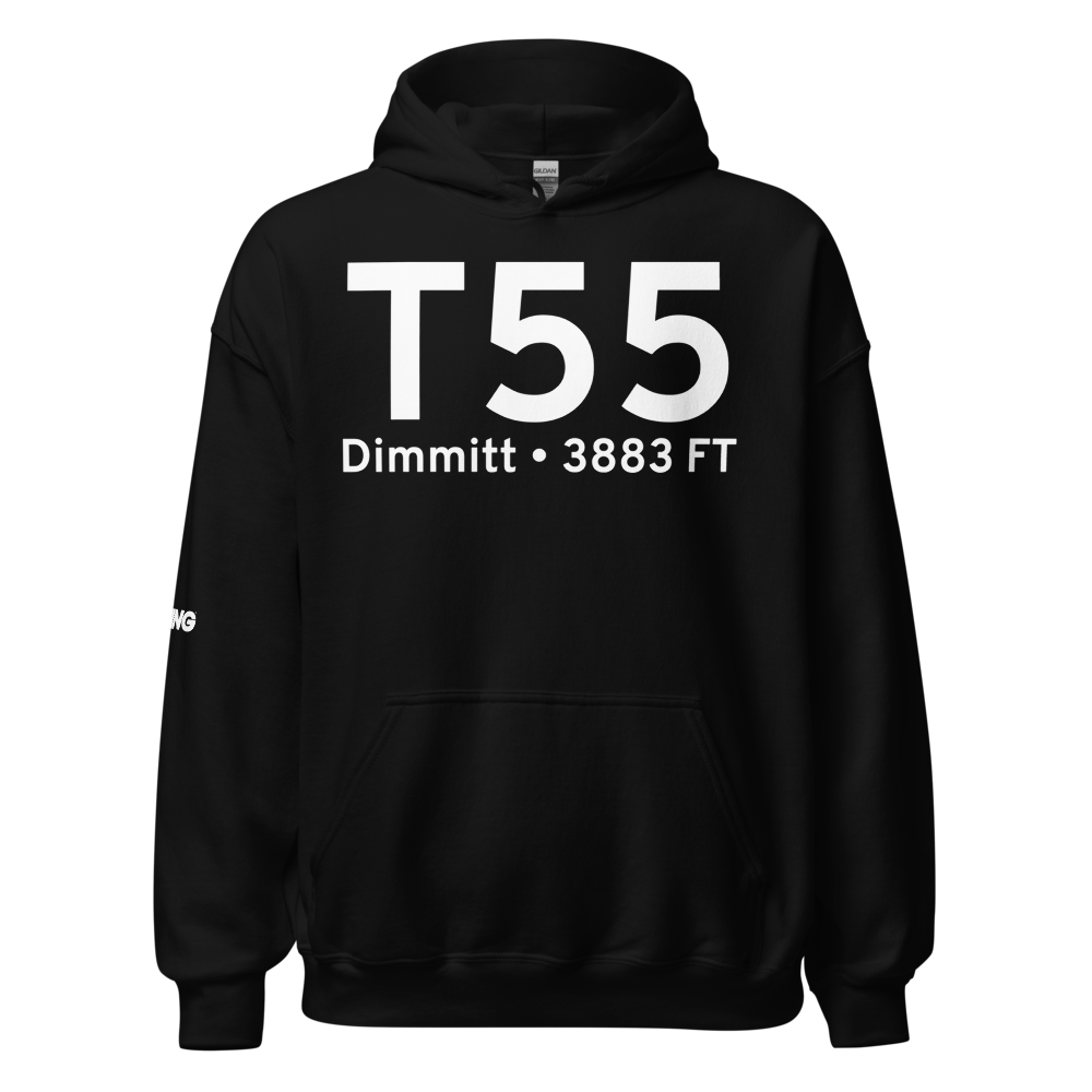 Dimmitt (KT55) Airport Hoodie Sweatshirt 