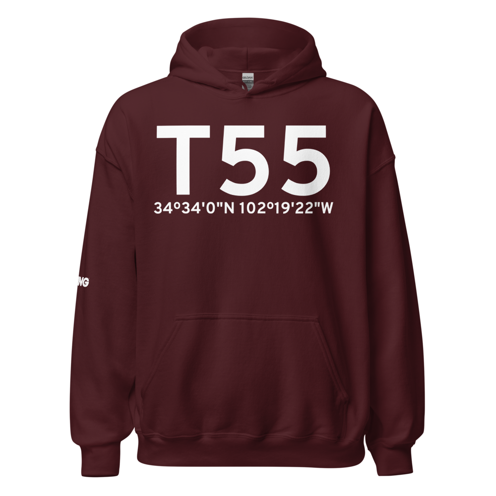 Dimmitt (KT55) Airport Hoodie Sweatshirt 